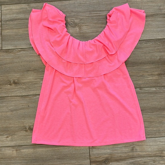 Julie Brown Ruffle Top - Picture 2 of 3